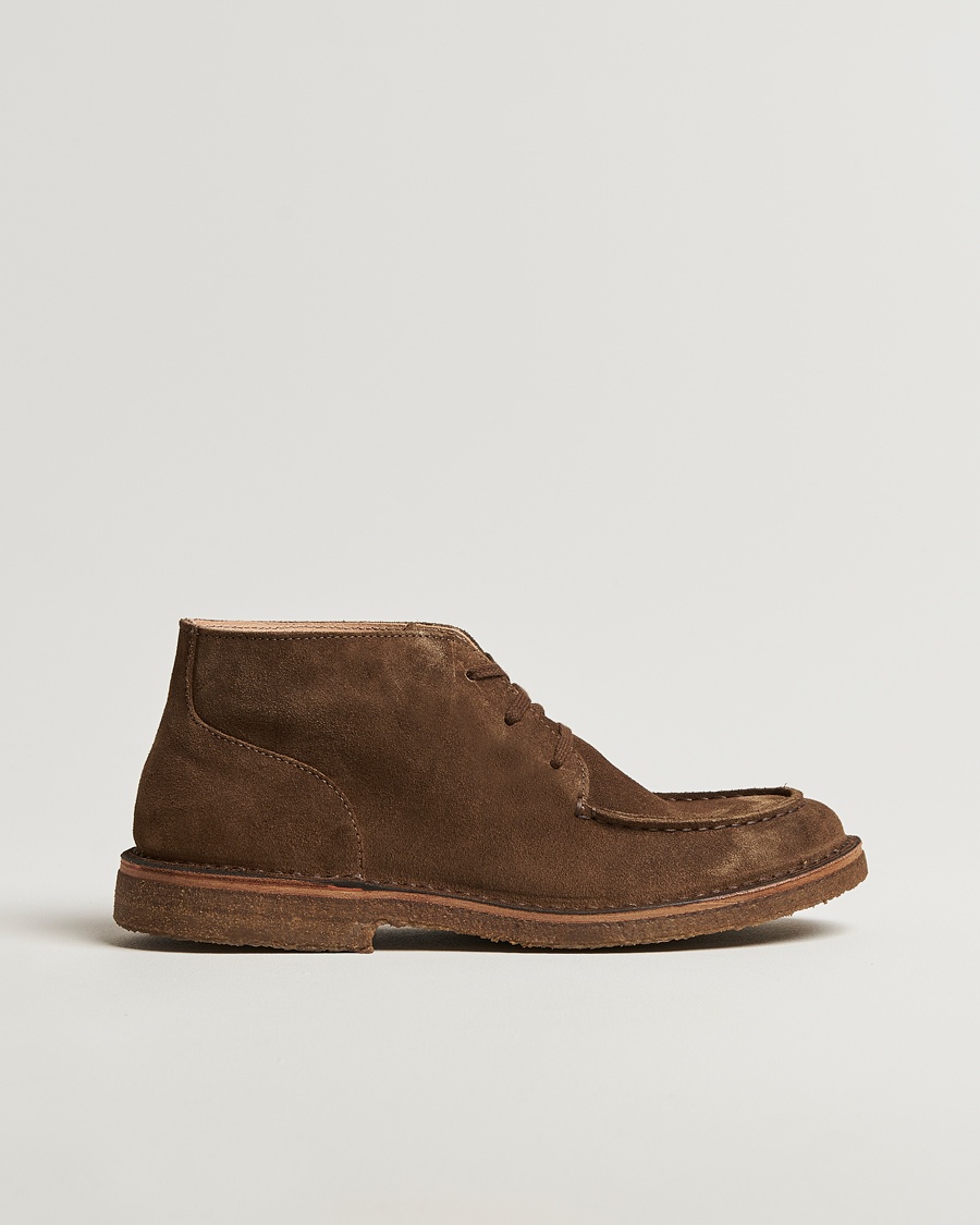 Astorflex Deukeflex Chukka Boot Dark Khaki Suede – Marron