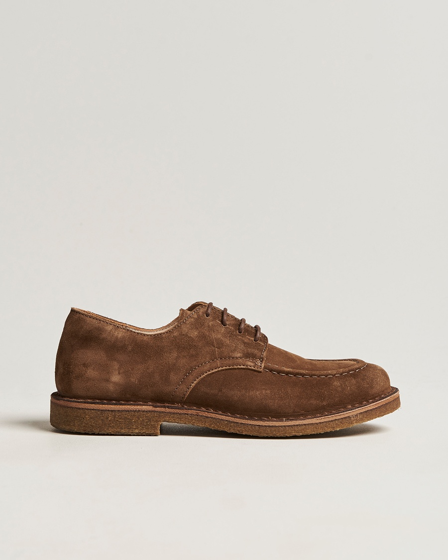 Astorflex Carlflex Derby Dark Khaki Suede – Marron