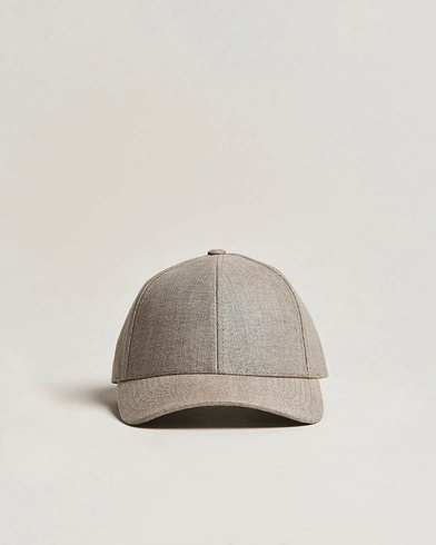 Varsity Headwear Linen Baseball Cap Argent Khaki – Beige