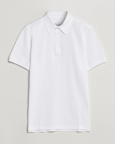 Homme | Stenströms | Stenströms | Cotton Polo Shirt White