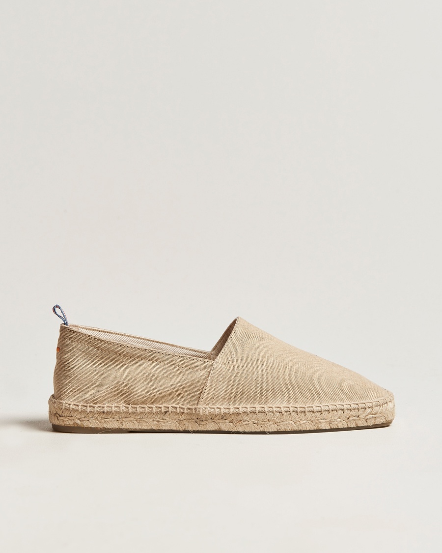 Castañer Pablo Washed Canvas Espadrilles Sand – Beige