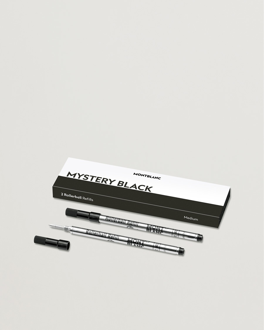 Montblanc 2 Rollerball Refills Mystery Black – Noir