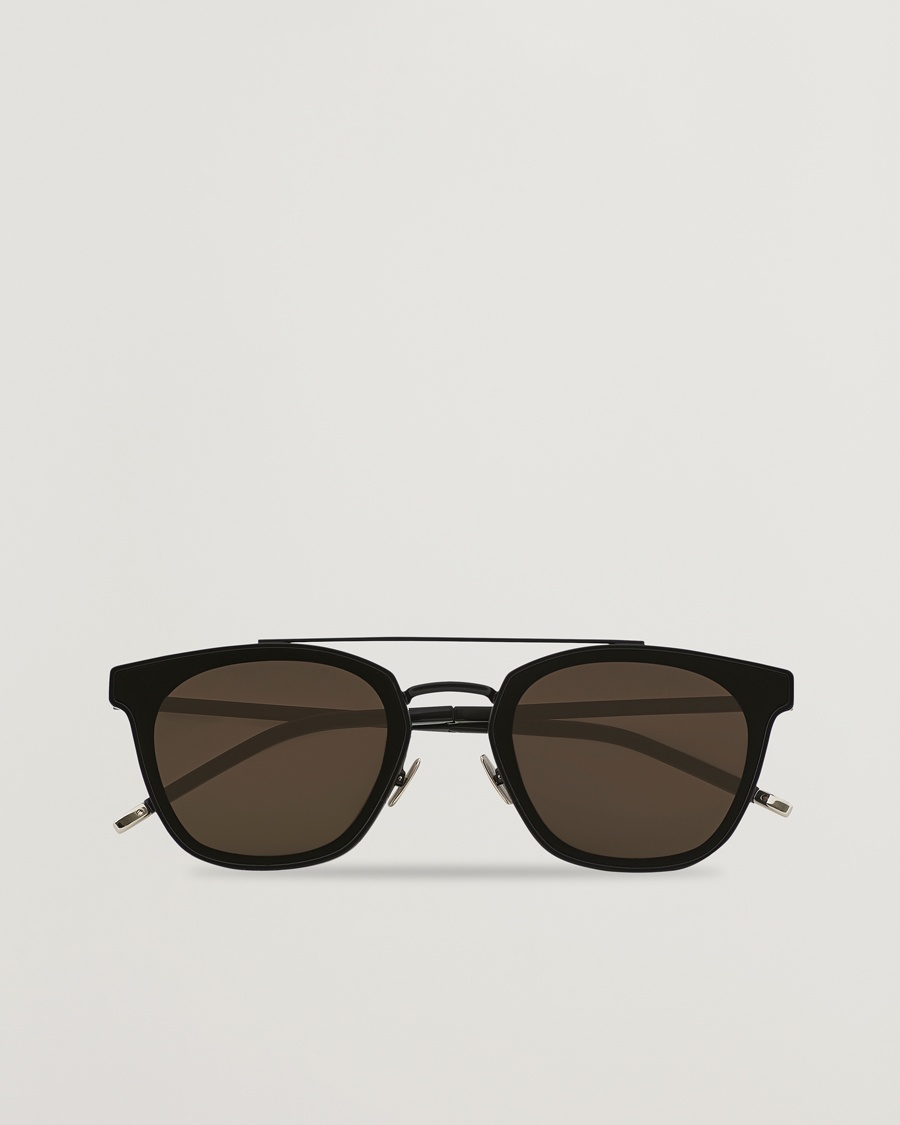 Saint Laurent SL 28 Sunglasses Black/Grey – Noir