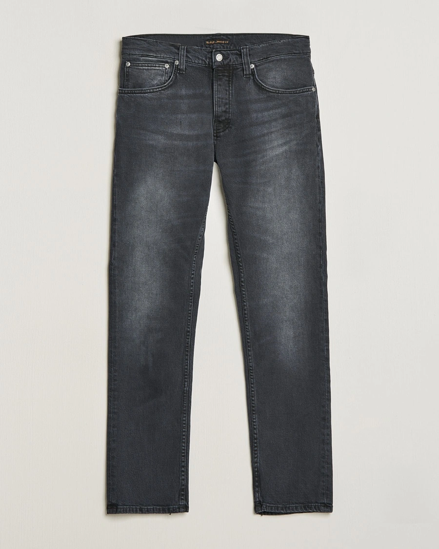 Nudie Jeans Grim Tim Jeans Dark Cove – Gris