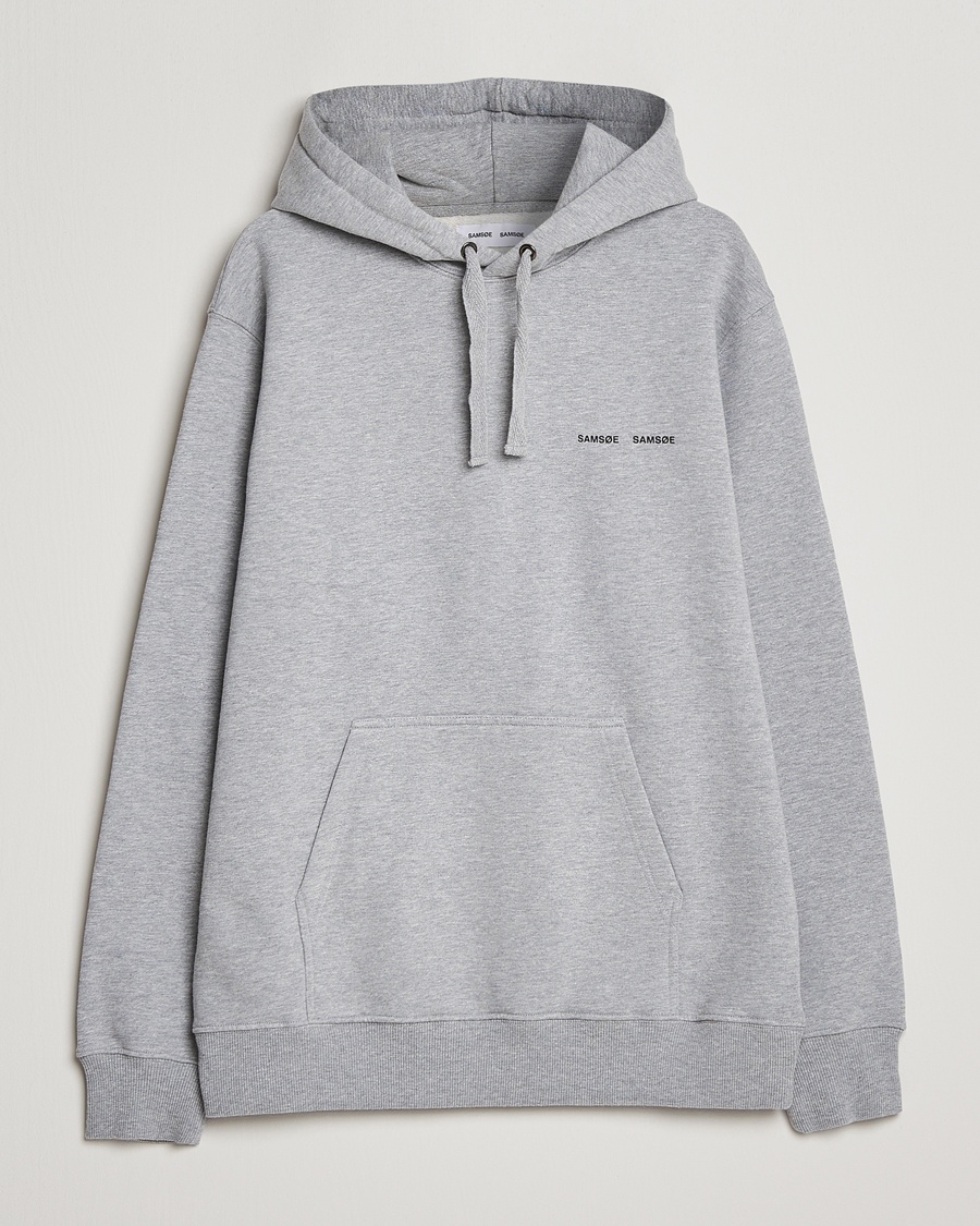 Samsøe Samsøe Norsbro Hoodie Grey Melange – Gris