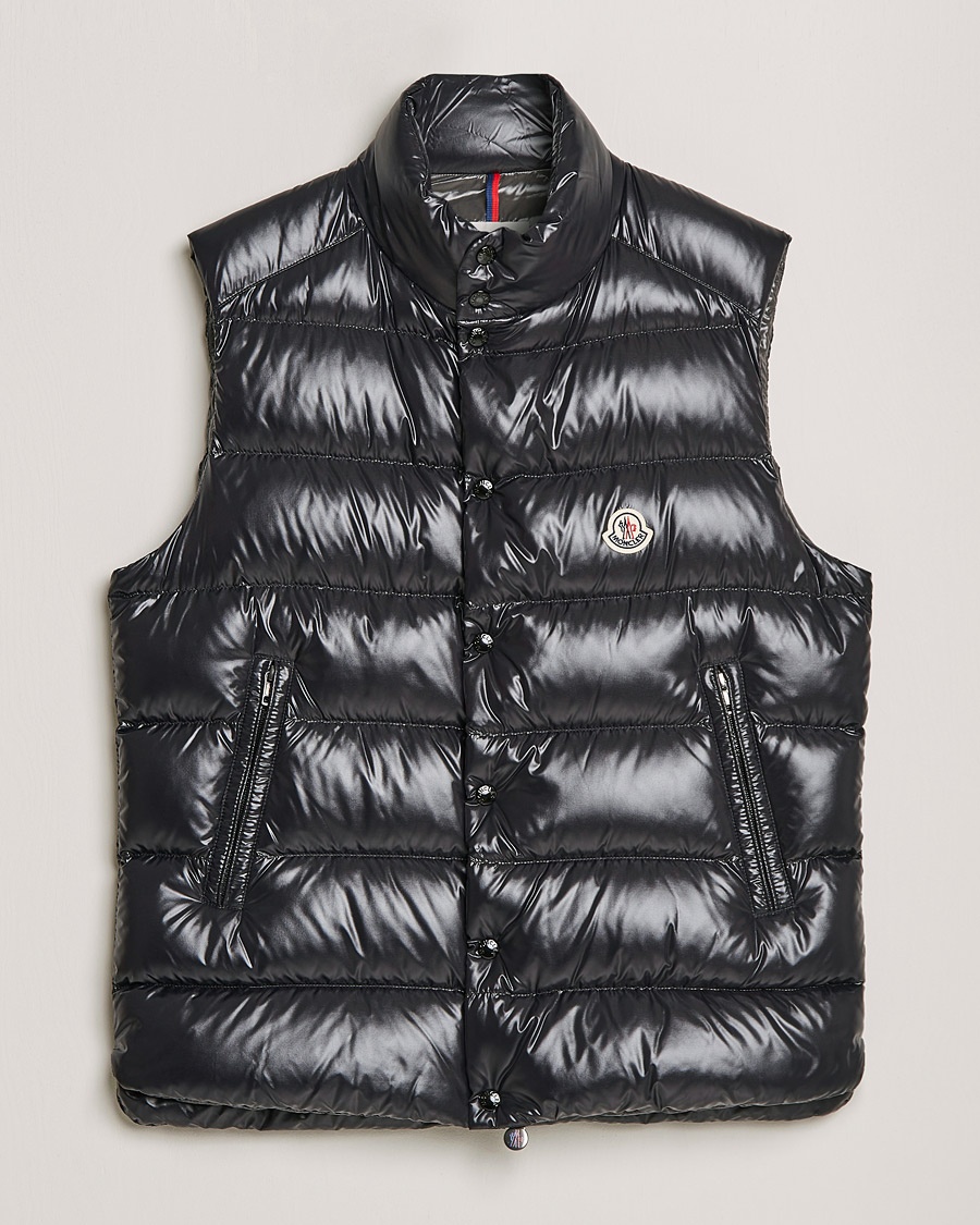 Moncler Tibb Down Vest Black – Noir