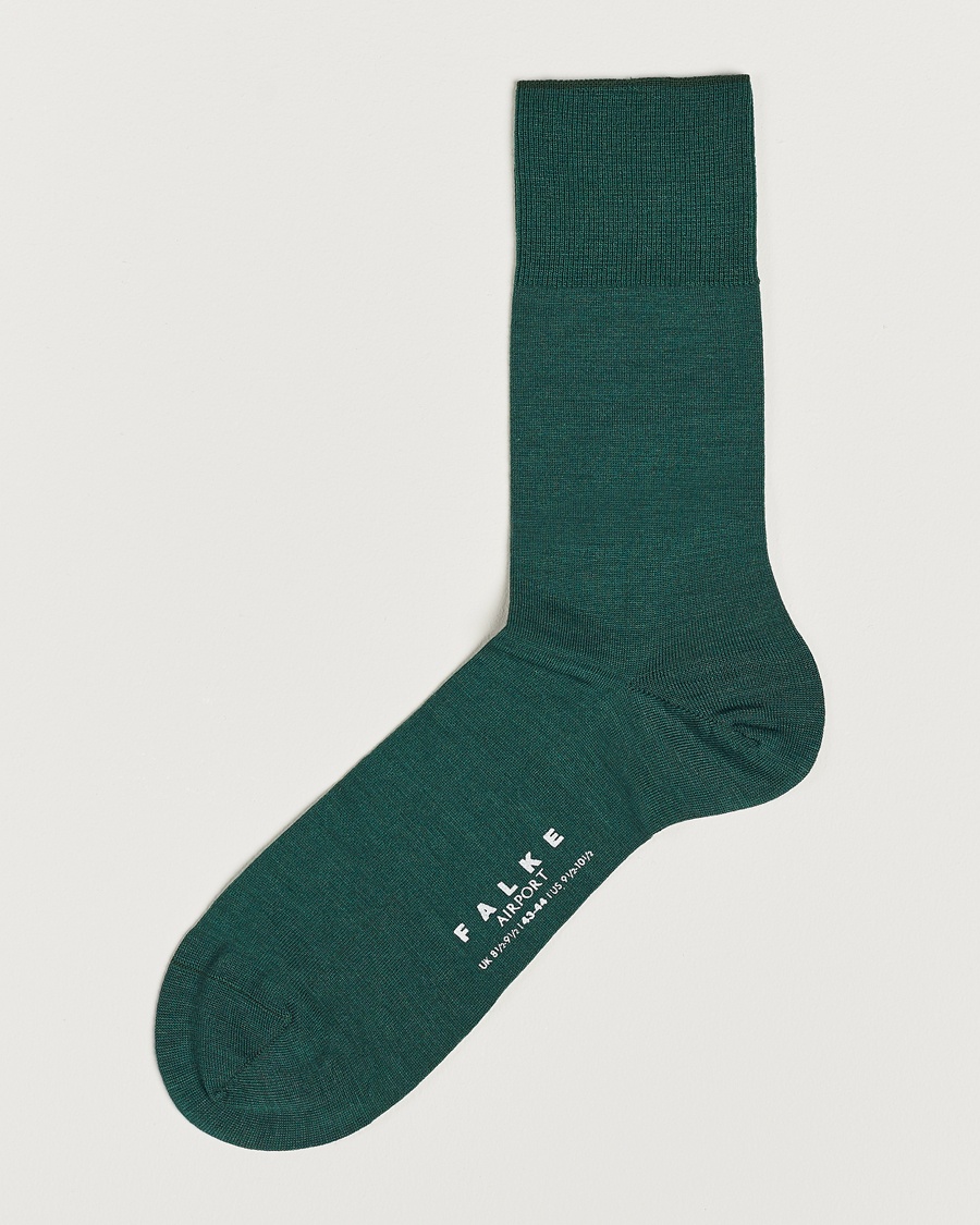 Falke Airport Socks Hunter Green – Vert