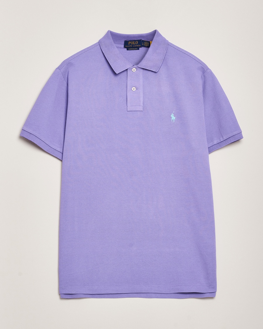 Polo Ralph Lauren Custom Slim Fit Polo Cactus Purple – Violet