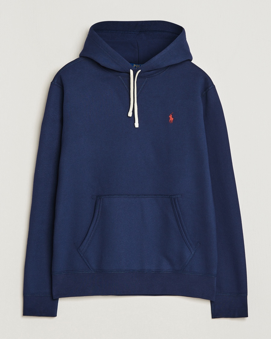 Polo Ralph Lauren RL Fleece Hoodie Cruise Navy – Bleu