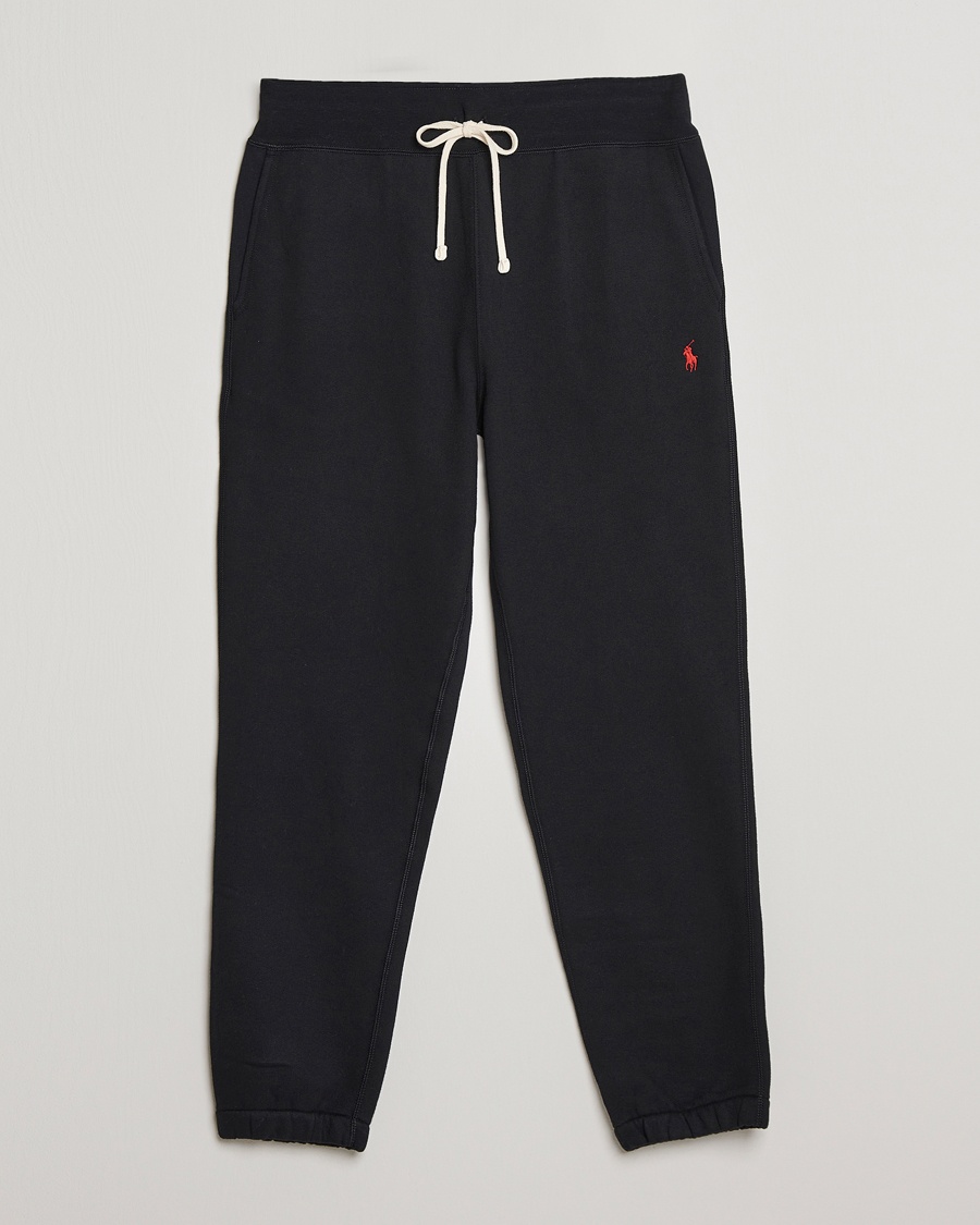 Polo Ralph Lauren RL Fleece Sweatpants Black – Noir