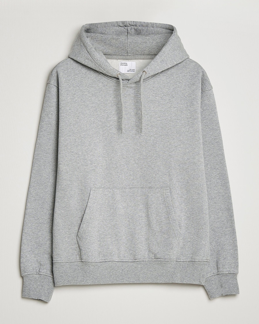 Colorful Standard Classic Organic Hood Heather Grey – Gris