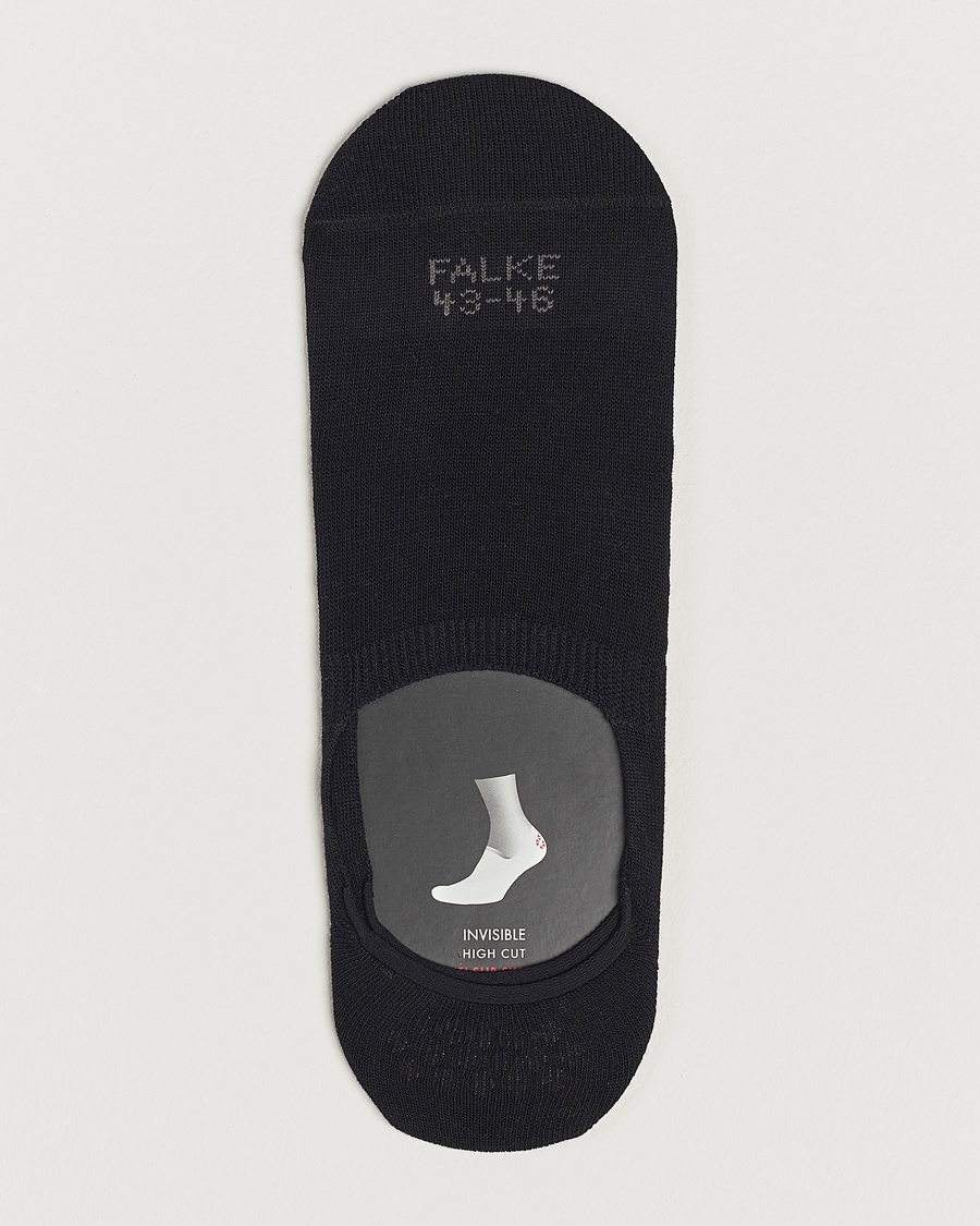 Falke Casual High Cut Sneaker Socks Black – Noir