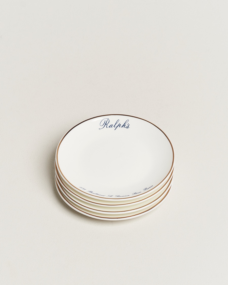 Ralph Lauren Home Ralph's Canapé Plate Set – Blanc