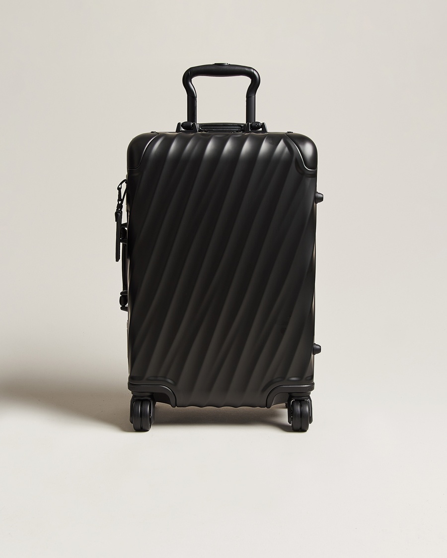 TUMI International Carry-on Aluminum Trolley Matte Black – Noir