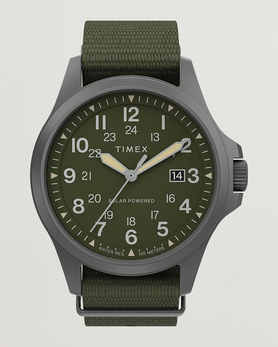 Timex Field Post Solar Watch 41mm Green Dial – Vert