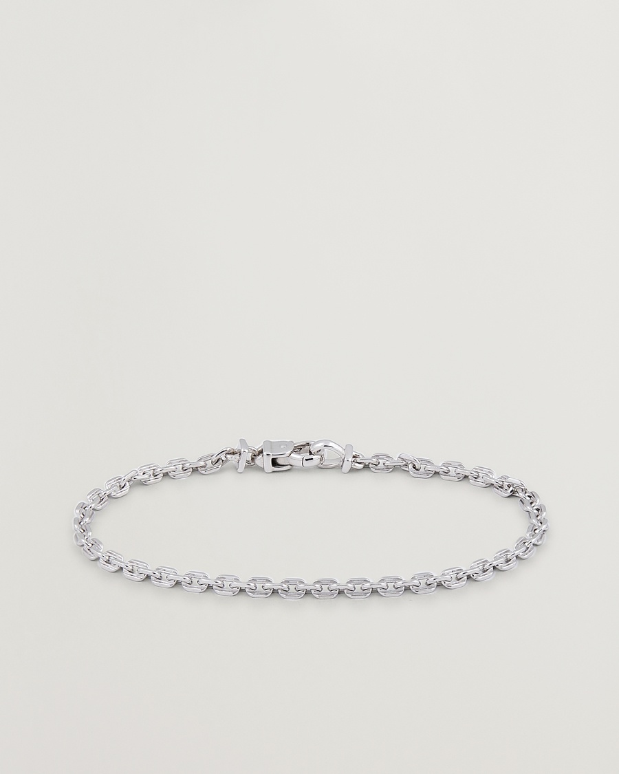 Tom Wood Anker Chain Bracelet Silver – Argent