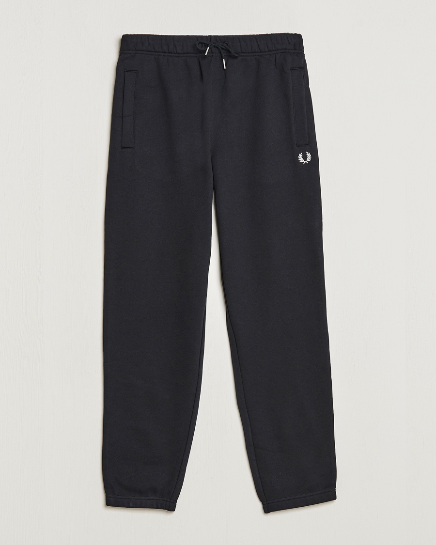 Fred Perry Loopback Sweatpants Black – Noir
