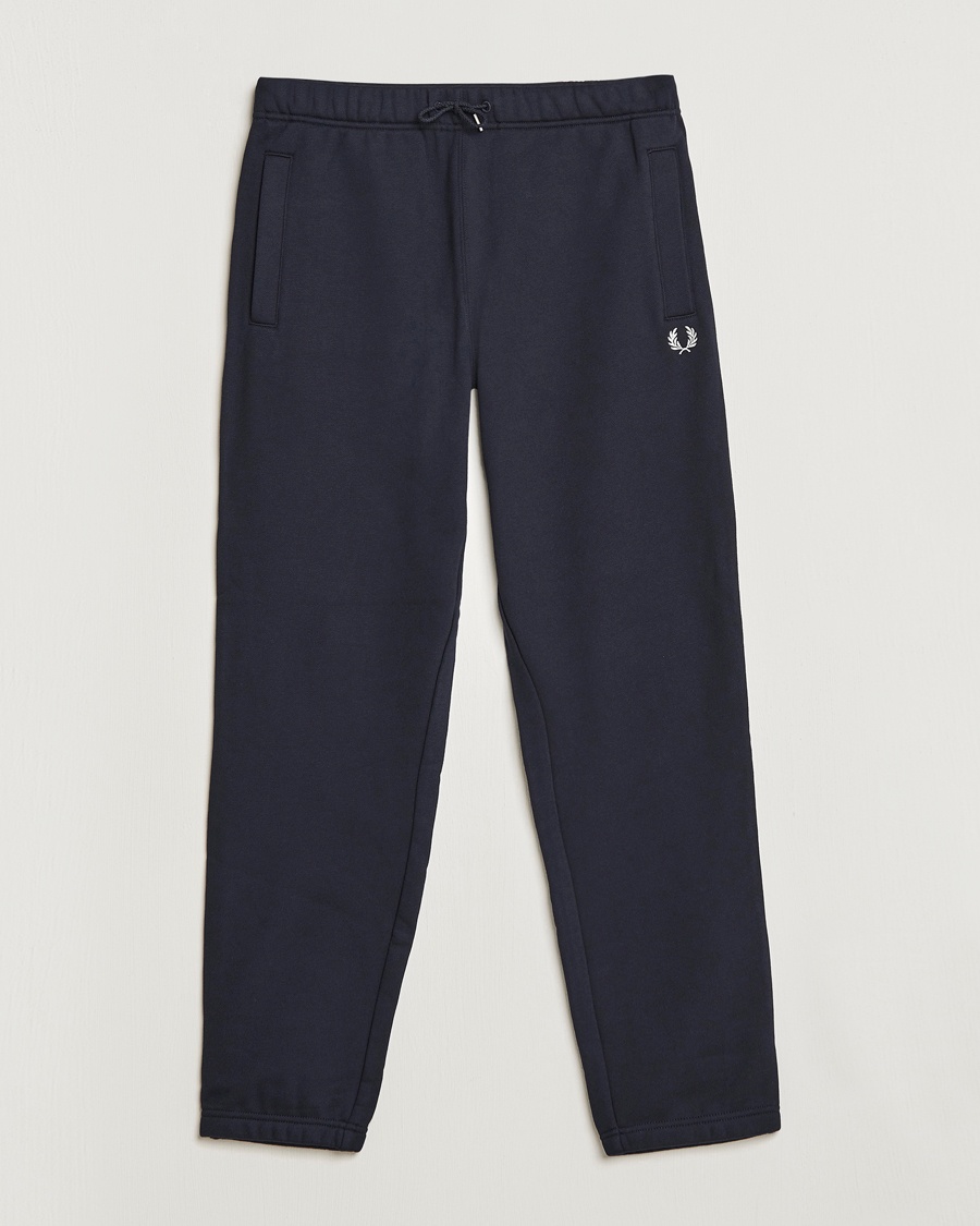Fred Perry Loopback Sweatpants Navy – Bleu