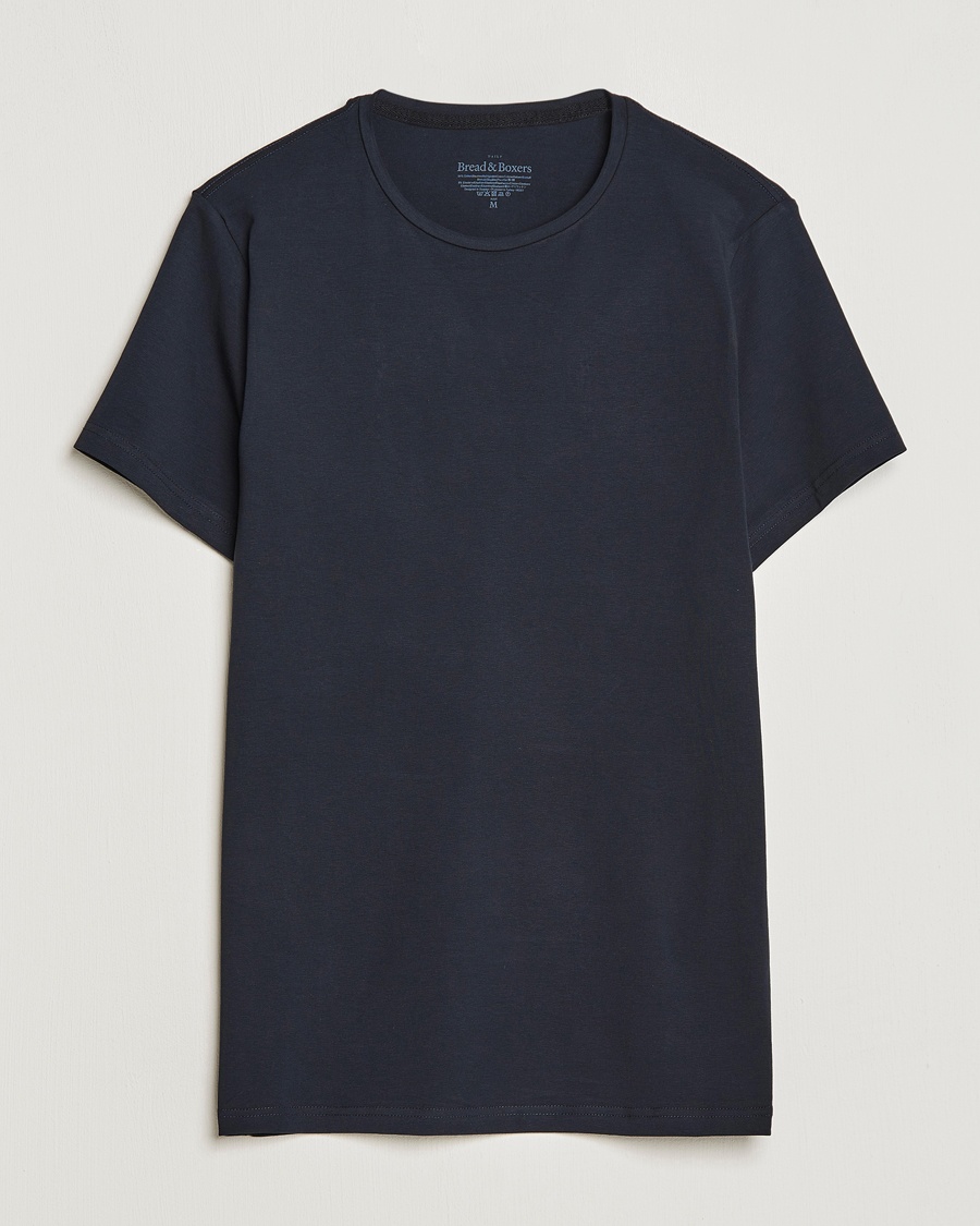 Bread & Boxers 2-Pack Crew Neck Tee Dark Navy – Bleu