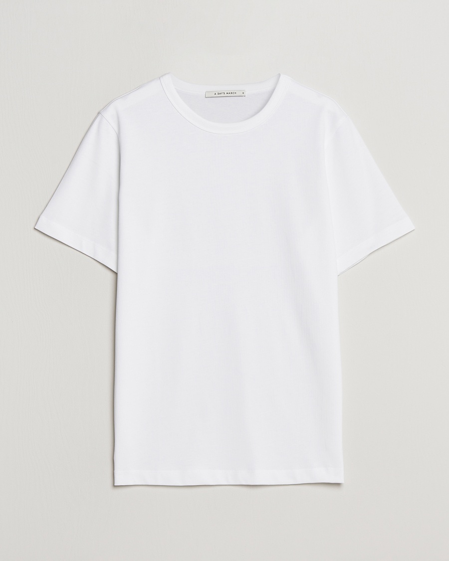 A Day's March Heavyweight T-Shirt White – Blanc
