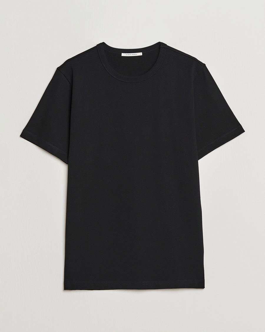A Day's March Heavyweight T-Shirt Black – Noir