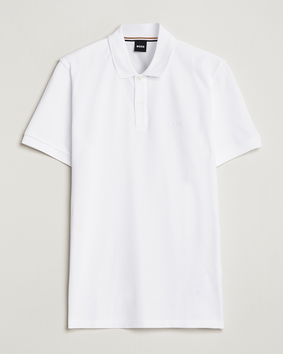 BOSS BLACK Pallas Polo White – Blanc