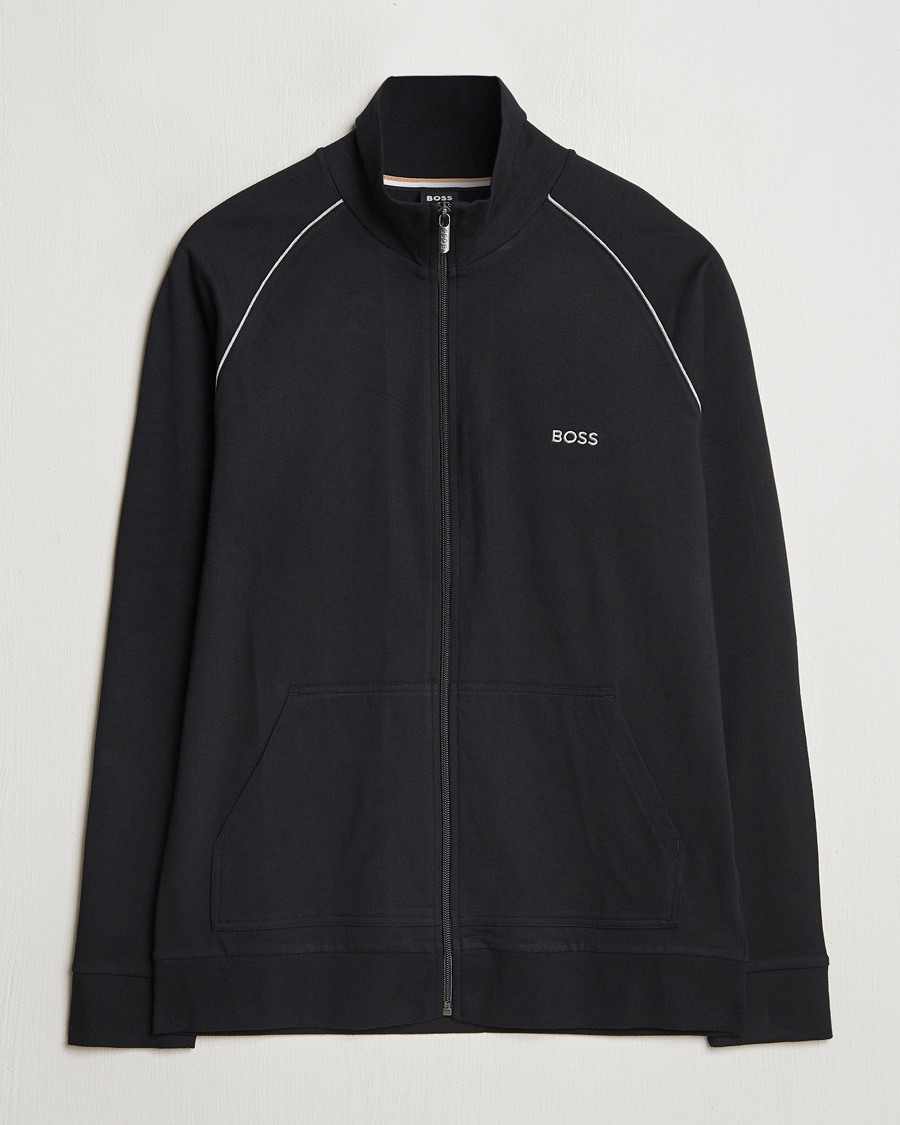 BOSS BLACK Mix & Match Full Zip Jacket Black – Noir