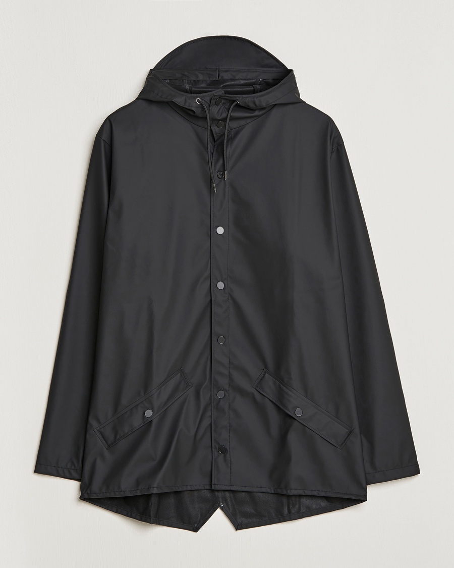 RAINS Jacket Black – Noir