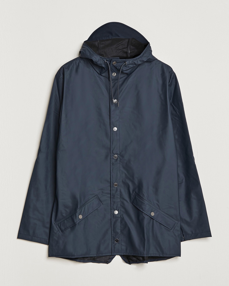 RAINS Jacket Navy – Bleu