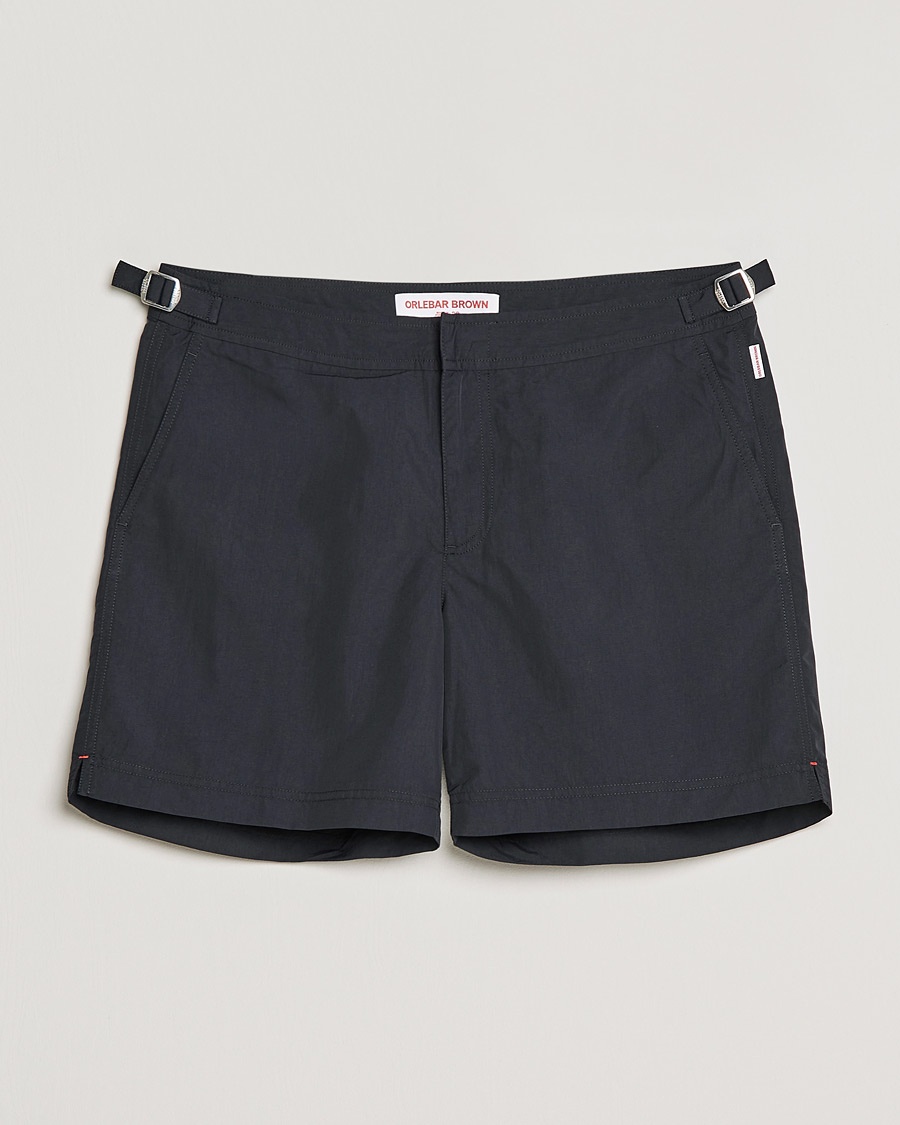 Orlebar Brown Bulldog Medium Length Swim Shorts Black – Noir