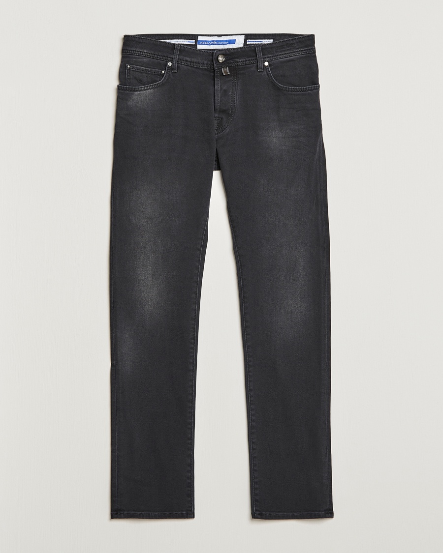Jacob Cohën Nick 622 Slim Fit Stretch Jeans Black Dark Stone – Noir
