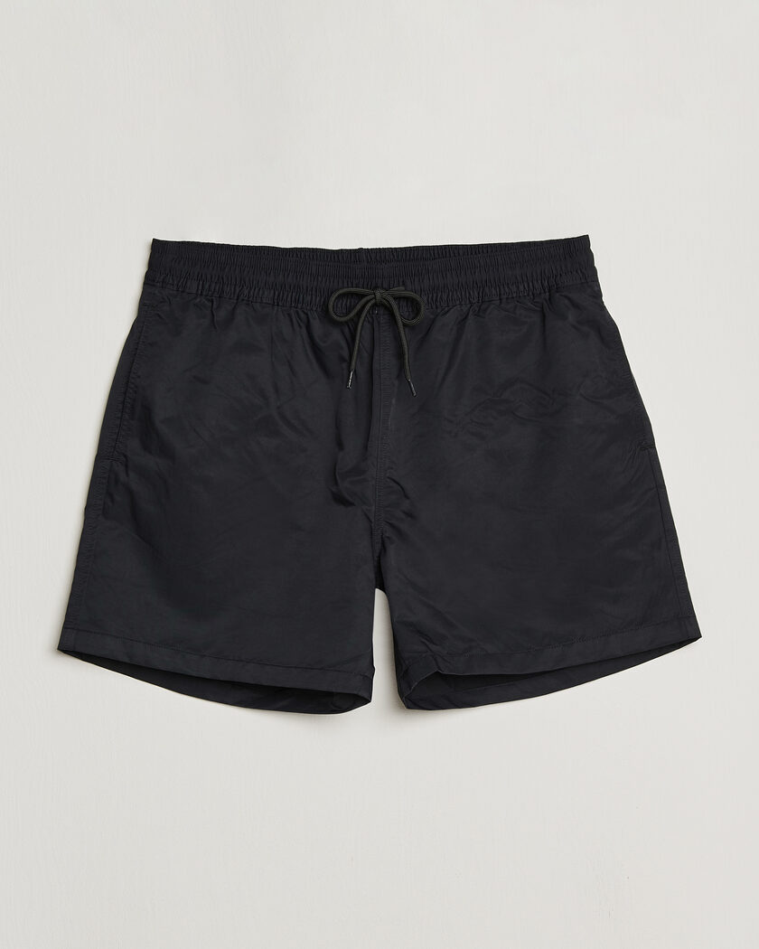 Colorful Standard Classic Organic Swim Shorts Deep Black – Noir