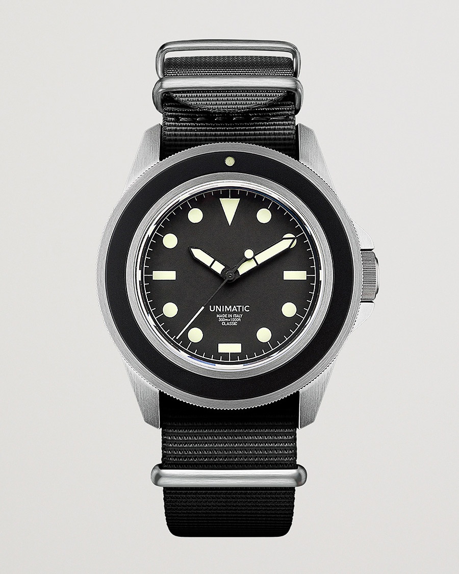UNIMATIC Modello Uno Divers Watch – Noir