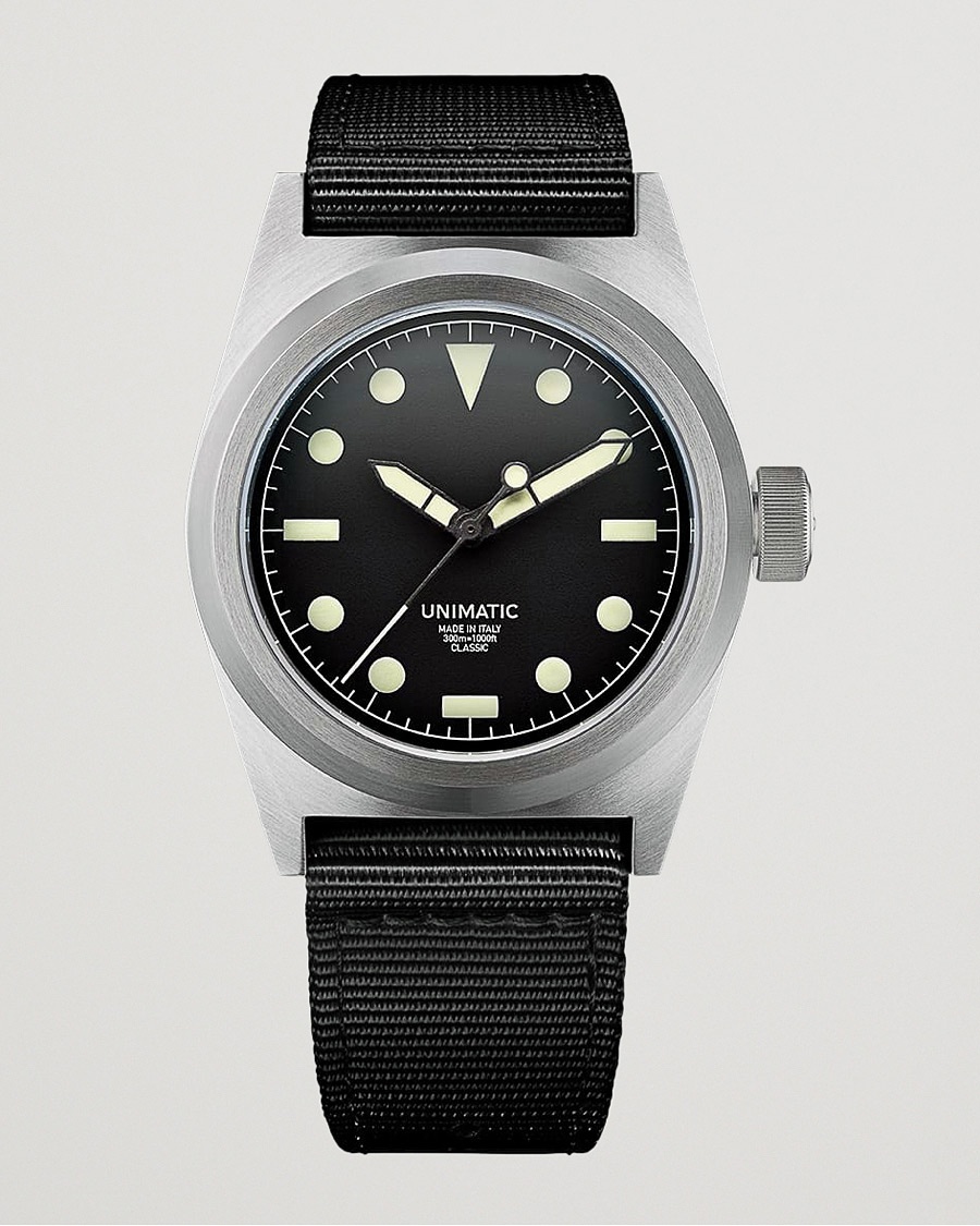 UNIMATIC Modello Due Field Watch – Noir