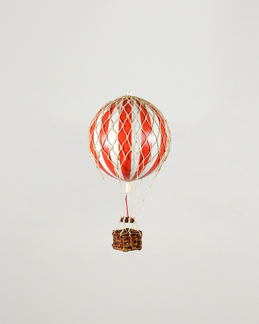 Authentic Models Floating In The Skies Balloon Red/White – Rouge