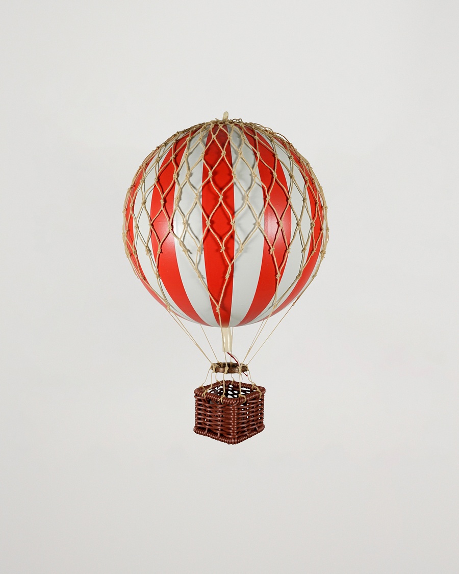 Authentic Models Travels Light Balloon Red/White – Rouge