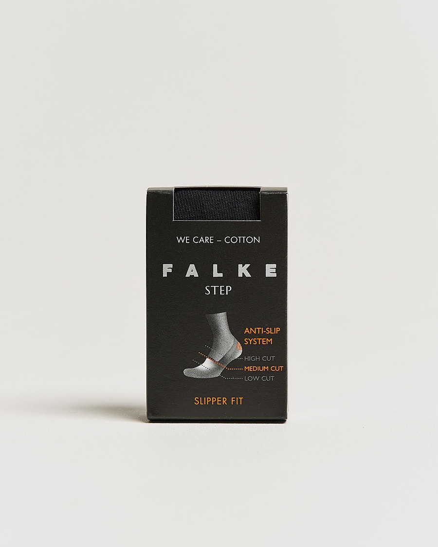 Falke Step In Box Loafer Sock Black – Noir