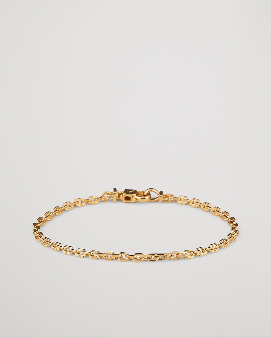 Tom Wood Anker Chain Bracelet Gold – Or