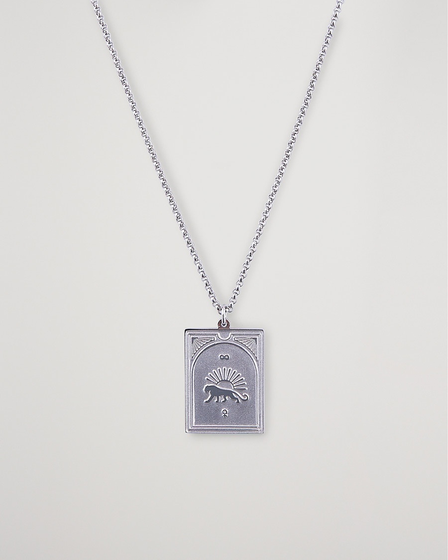 Tom Wood Tarot Strength Pendant Necklace Silver – Argent