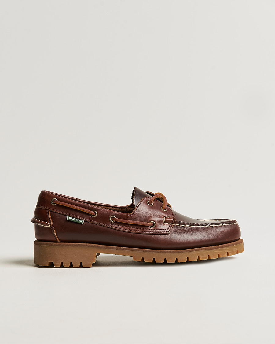 Sebago Ranger Waxy Leather Loafer Brown Gum – Marron