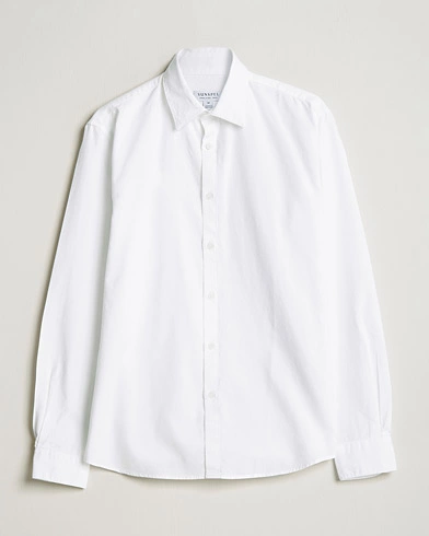  Casual Oxford Shirt White