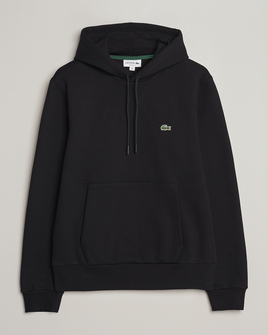 Lacoste Hoodie Black – Noir