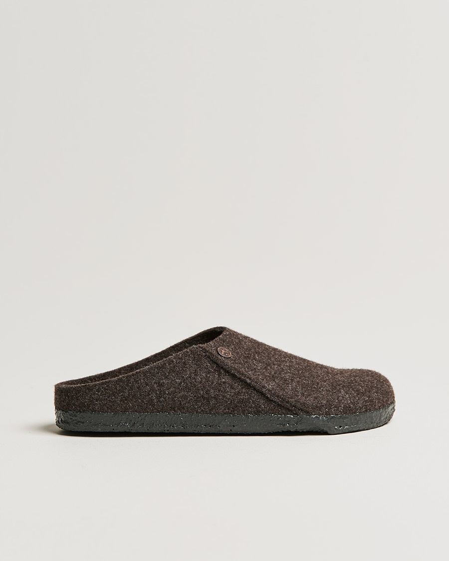 BIRKENSTOCK Zermatt Mocha Wool Felt – Marron