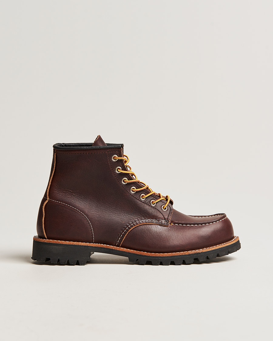 Red Wing Shoes Roughneck Boot Briar Oil Slick Leather – Marron