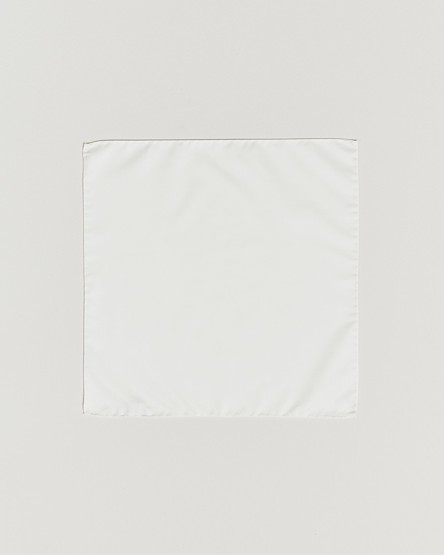 Stenströms Handkerchief Cotton White – Blanc