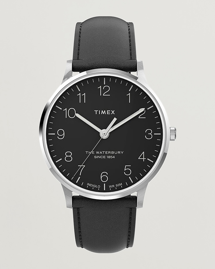 Timex Waterbury Classic 40mm Black Dial – Noir