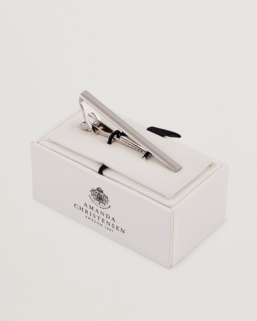 Amanda Christensen Tie Clip Silver – Argent