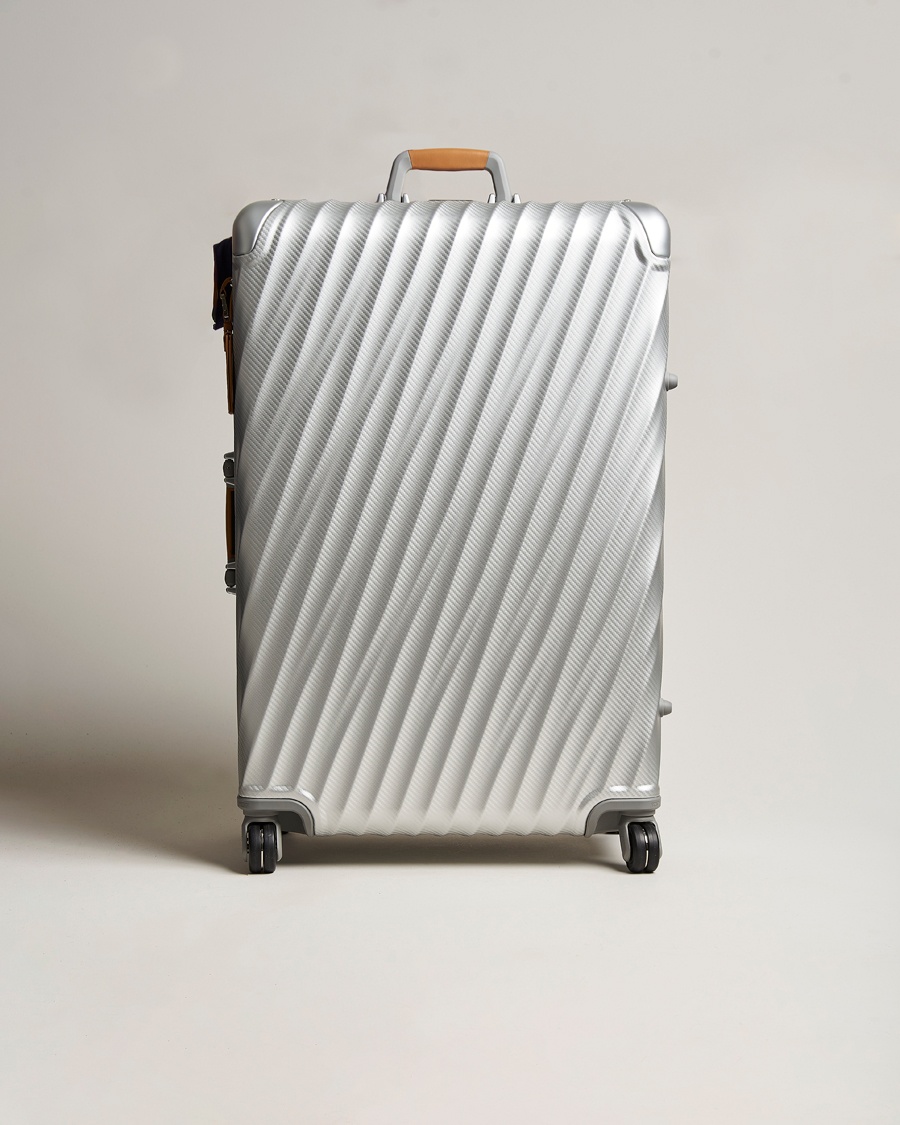 TUMI Extended Trip Aluminum Packing Case Texture Silver – Argent