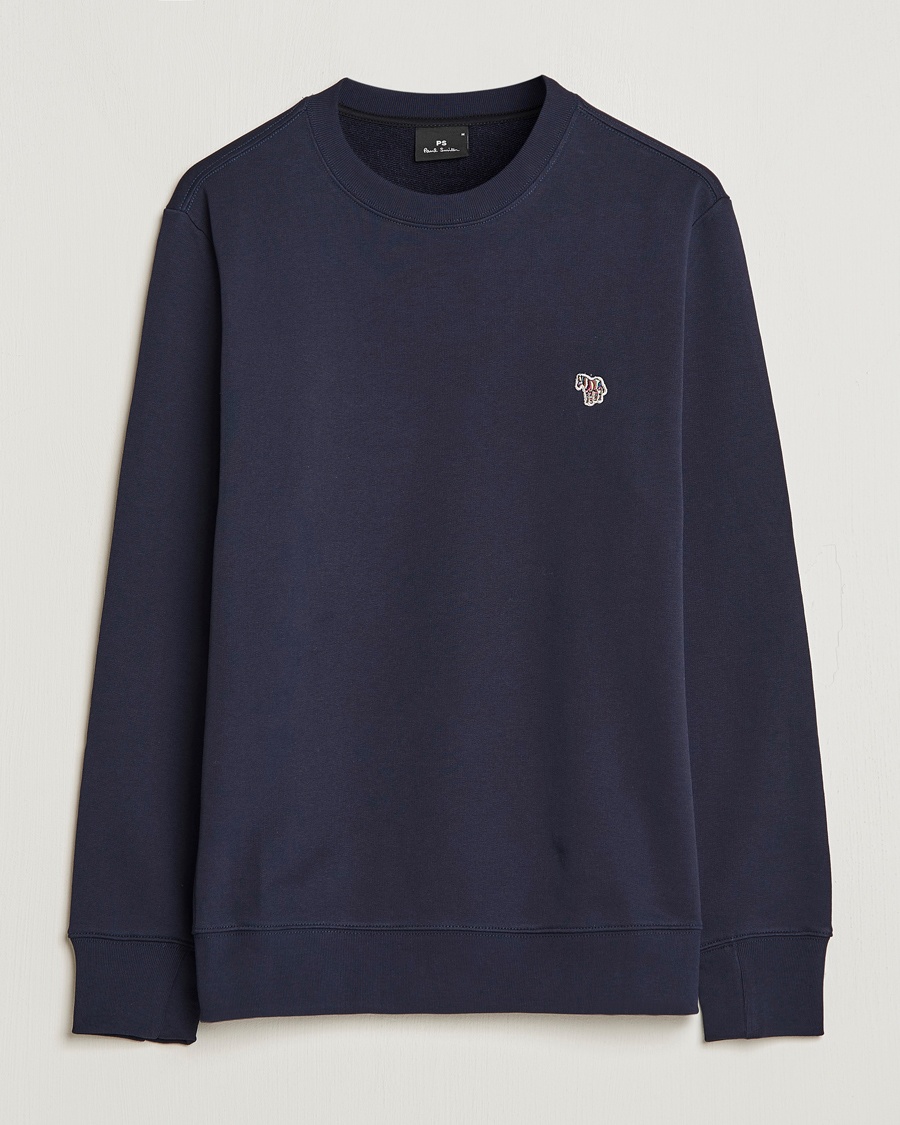 PS Paul Smith Zebra Organic Cotton Sweatshirt Navy – Bleu