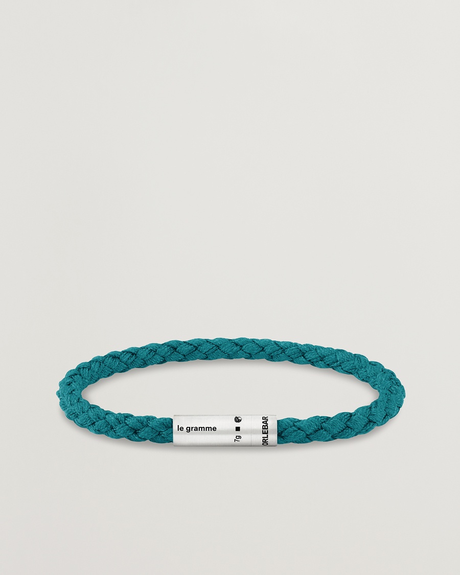 LE GRAMME x Orlebar Brown Nato Bracelet Navy/Teal – Vert
